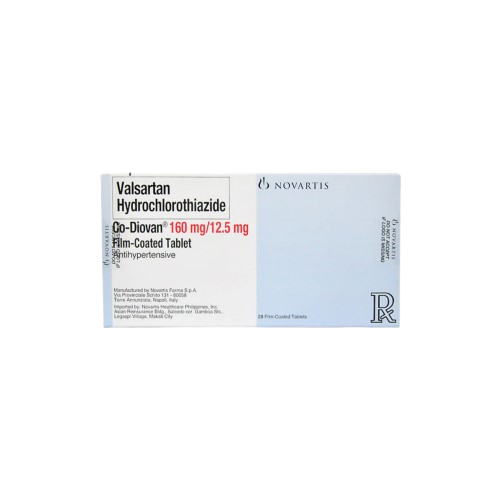 CO-DIOVAN Valsartan / Hydrochlorothiazide 160mg / 12.5mg Film-Coated ...